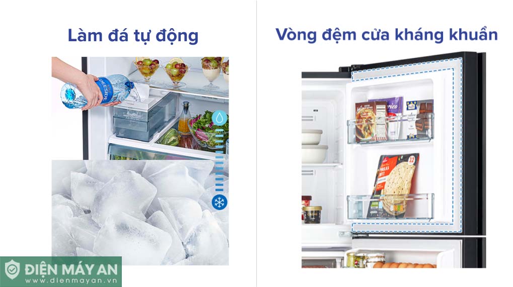 Tủ Lạnh Hitachi Inverter 349 Lít R-FVY480PGV0 GMG