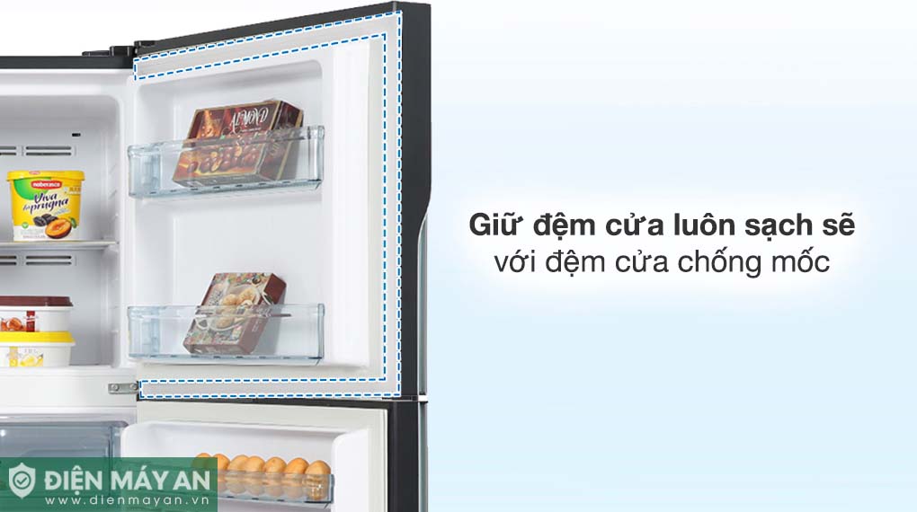 Tủ Lạnh Hitachi Inverter 366 Lít R-FVX480PGV9 GBK