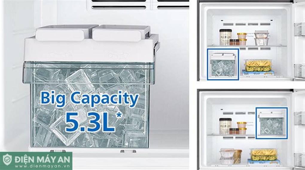 Tủ Lạnh Hitachi Inverter 406 Lít R-FVX510PGV9 GBK