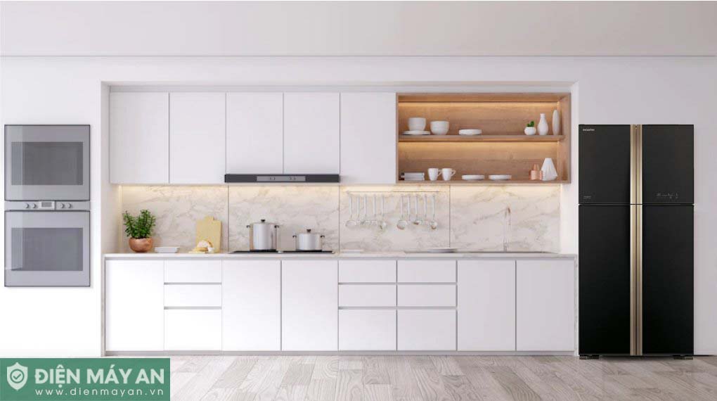 Tủ Lạnh Multi Door Hitachi Inverter 509 Lít R-FW650PGV8 GBK