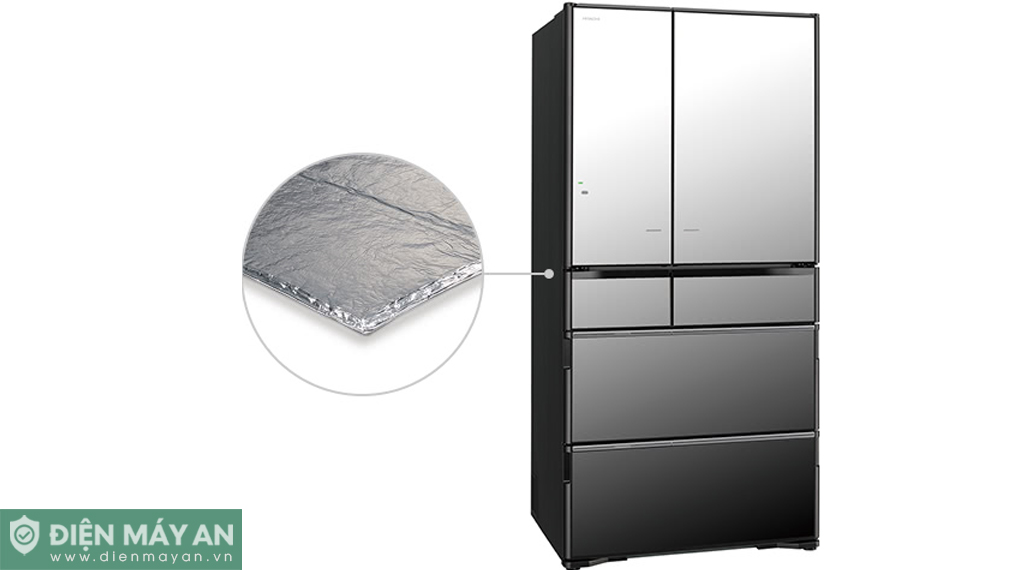 Tủ Lạnh Hitachi Inverter 540 Lít Multidoor R-HW540RV X