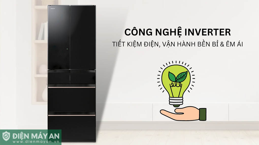 Tủ Lạnh Hitachi Inverter 540 Lít Multidoor R-HW540RV XK
