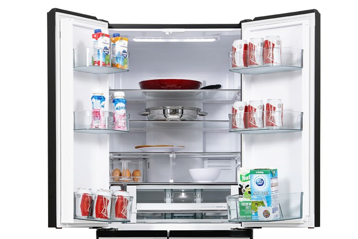 Tủ Lạnh Hitachi Inverter 540 Lít Multidoor R-HW540RV X