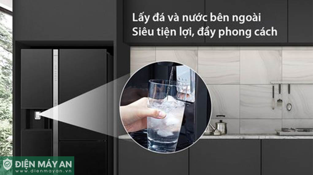 Tủ Lạnh Hitachi Inverter 569 Lít Side By Side R-MX800GVGV0 GMG