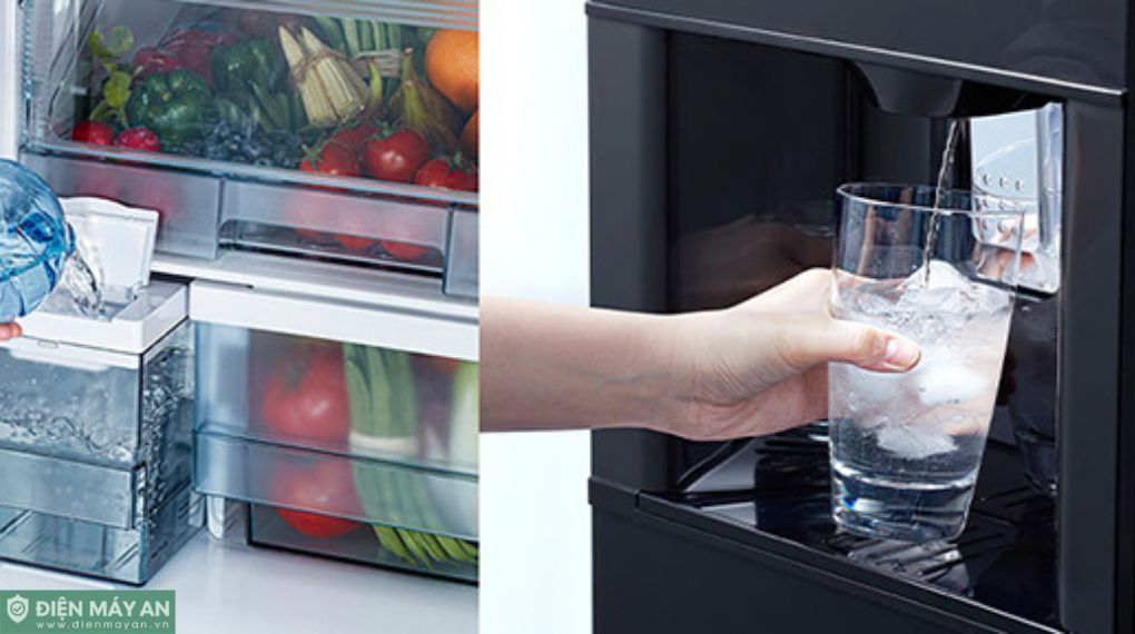 Tủ Lạnh Hitachi Inverter 569 Lít Side By Side R-MY800GVGV0 MIR