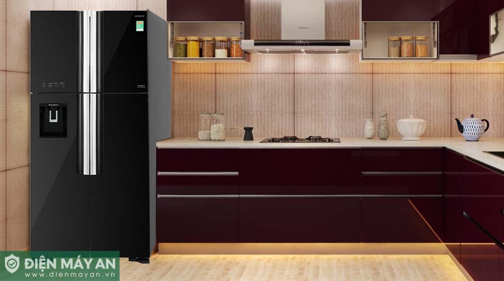 Tủ Lạnh Multi Door Hitachi Inverter 540 Lít R-FW690PGV7X GBK