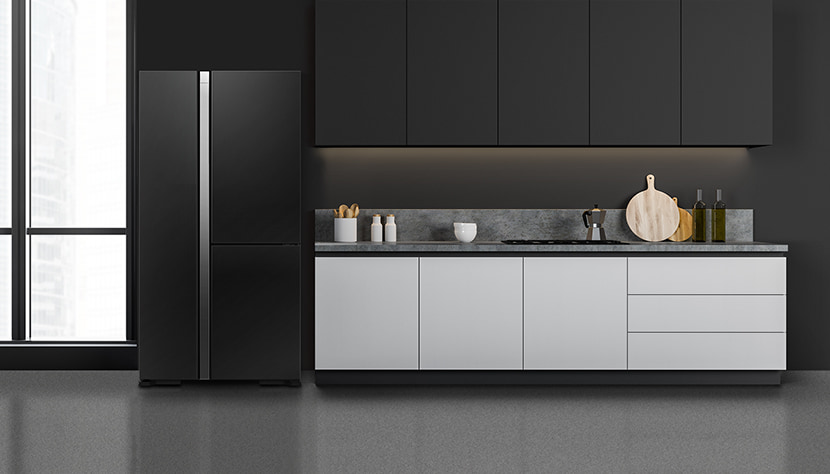 Tủ Lạnh Side By Side Hitachi Inverter 590 Lít R-M800PGV0 GBK